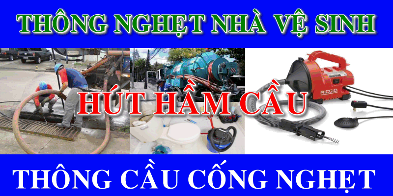  Thông Hút Bể Phốt Huyện Thanh Chương, Nghệ An